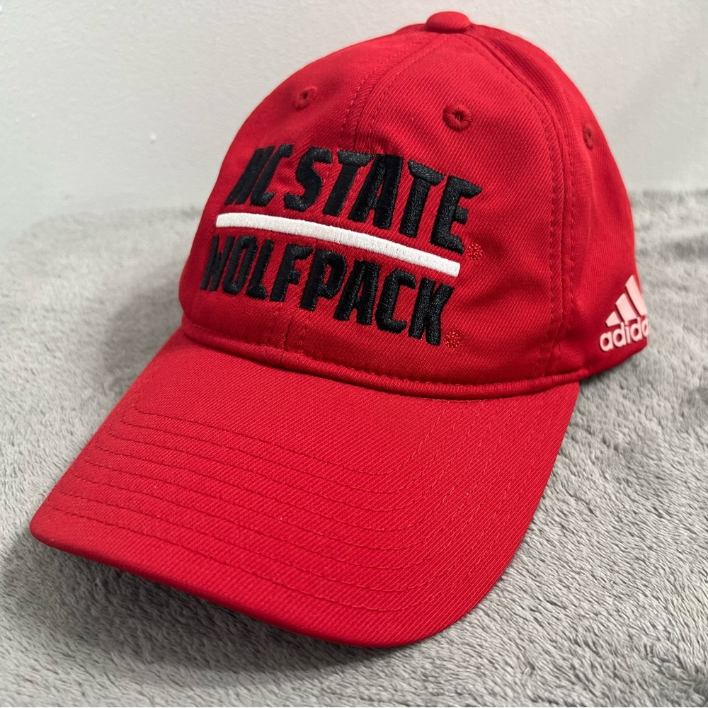 Adidas NC State Wolfpack Red Hat